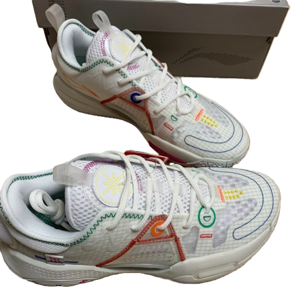 Giày Lining Wade All City 9 V1.5 ‘White Red’ ABPR033-3 - Ảnh 3