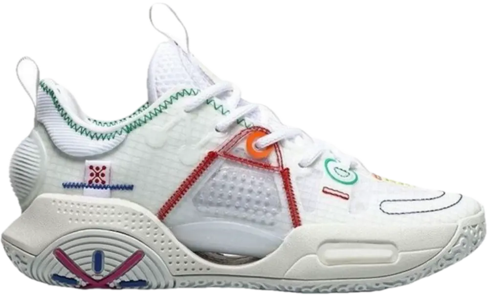 Giày Lining Wade All City 9 V1.5 ‘White Red’ ABPR033-3