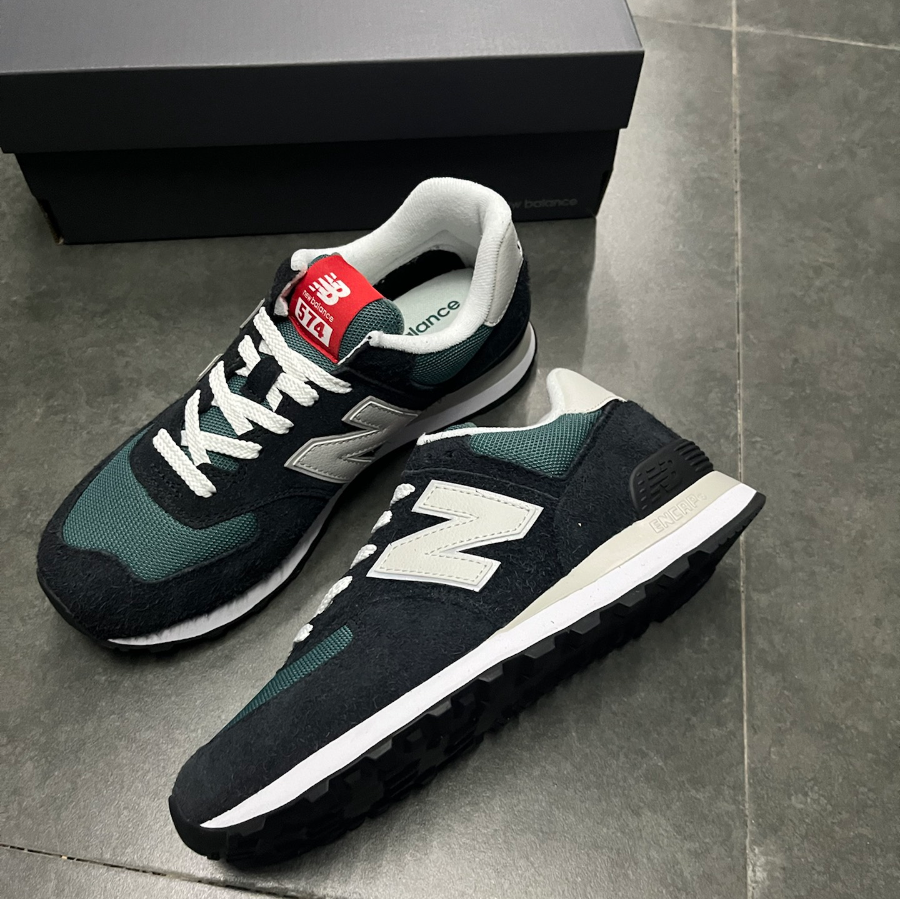 Giày New Balance 574 V2 ‘Black Grey Matter’ U574MGH - Ảnh 5