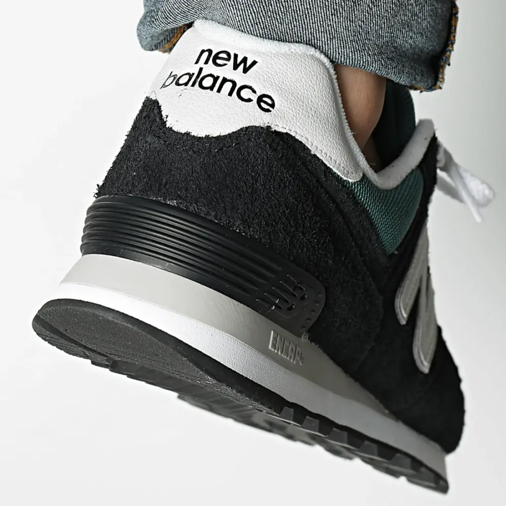 Giày New Balance 574 V2 ‘Black Grey Matter’ U574MGH - Ảnh 3