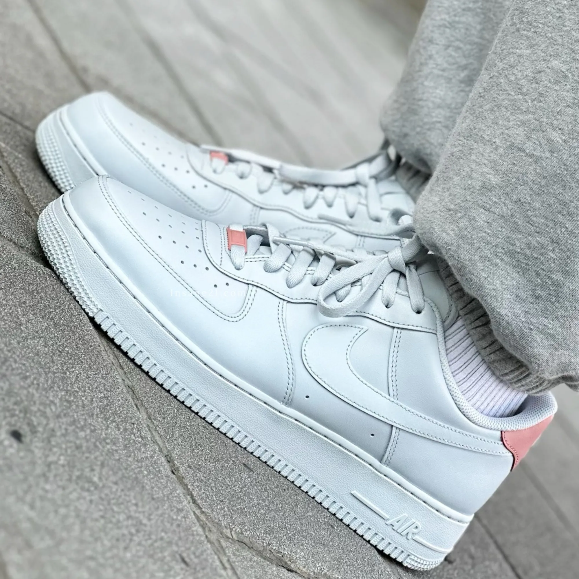 Giày Nike Air Force 1 ’07 ‘Platinum Stardust Red’ HF0729-001 - Ảnh 2