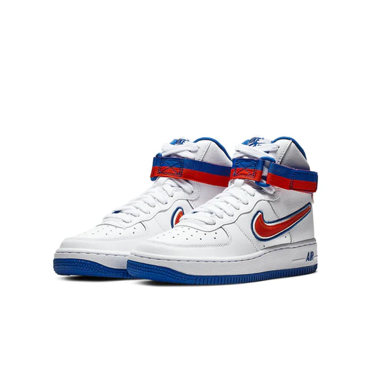 Giày Nike Air Force 1 High LV8 Sports GS ‘Knicks’ AV3804-100 - Ảnh 2