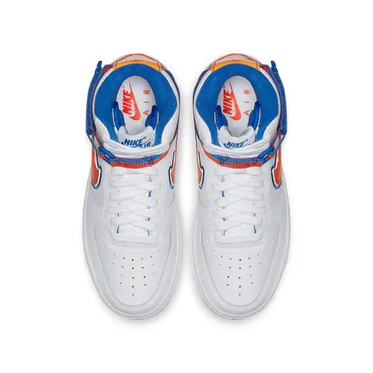 Giày Nike Air Force 1 High LV8 Sports GS ‘Knicks’ AV3804-100 - Ảnh 4
