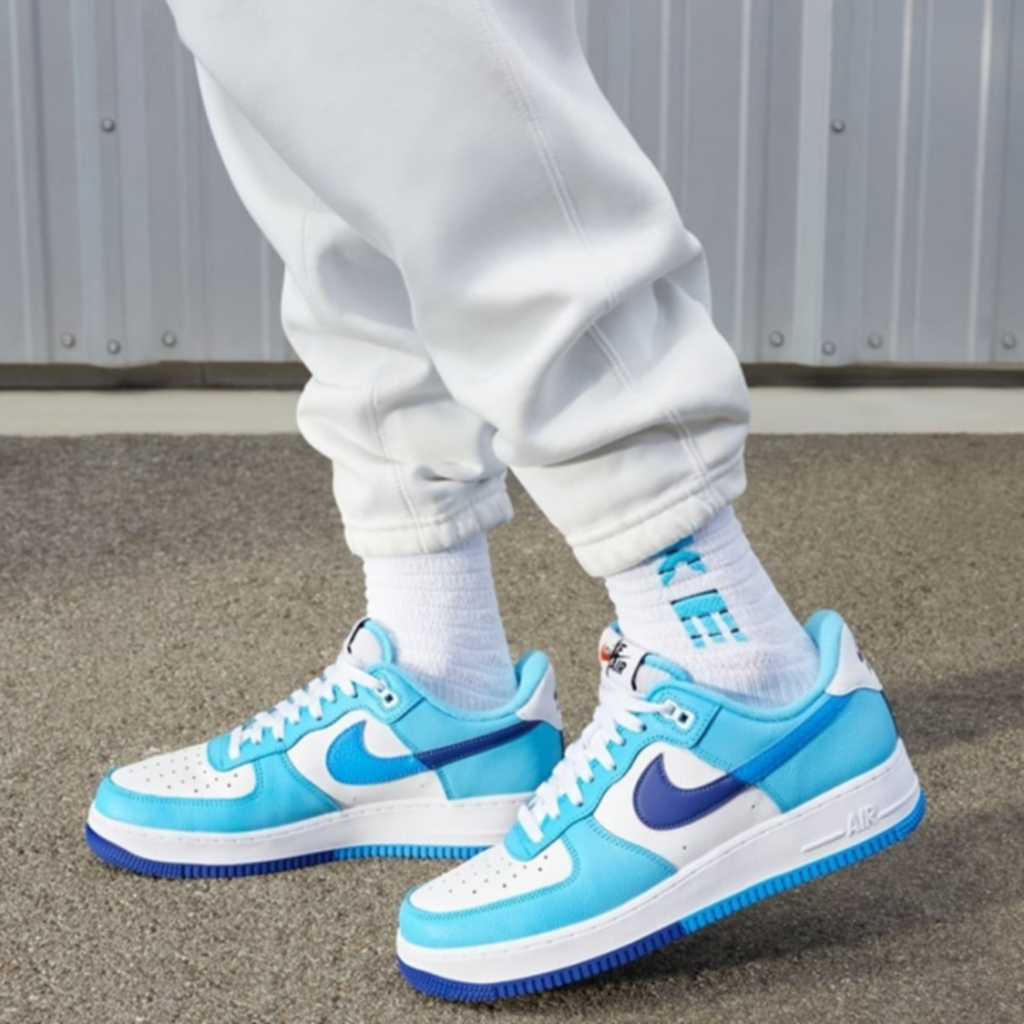 Giày Nike Air Force 1 LV8 2 ‘Light Photo Blue’ DZ2660-100 - Ảnh 6