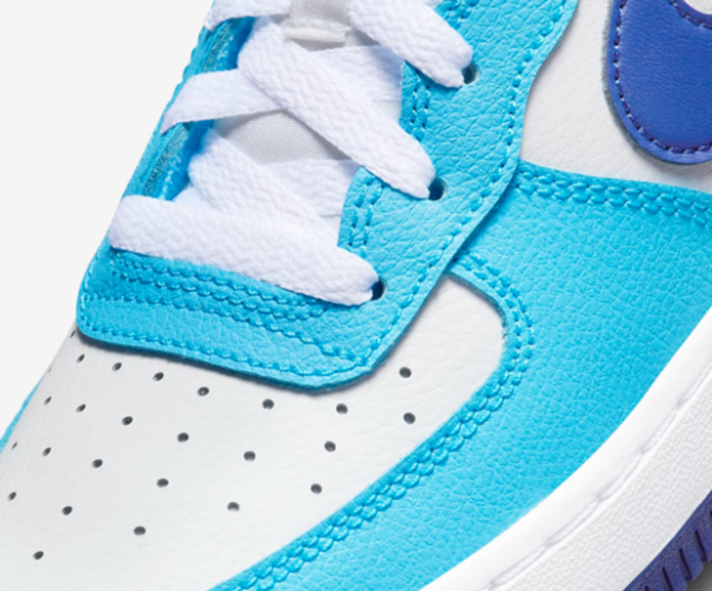 Giày Nike Air Force 1 LV8 2 ‘Light Photo Blue’ DZ2660-100 - Ảnh 4