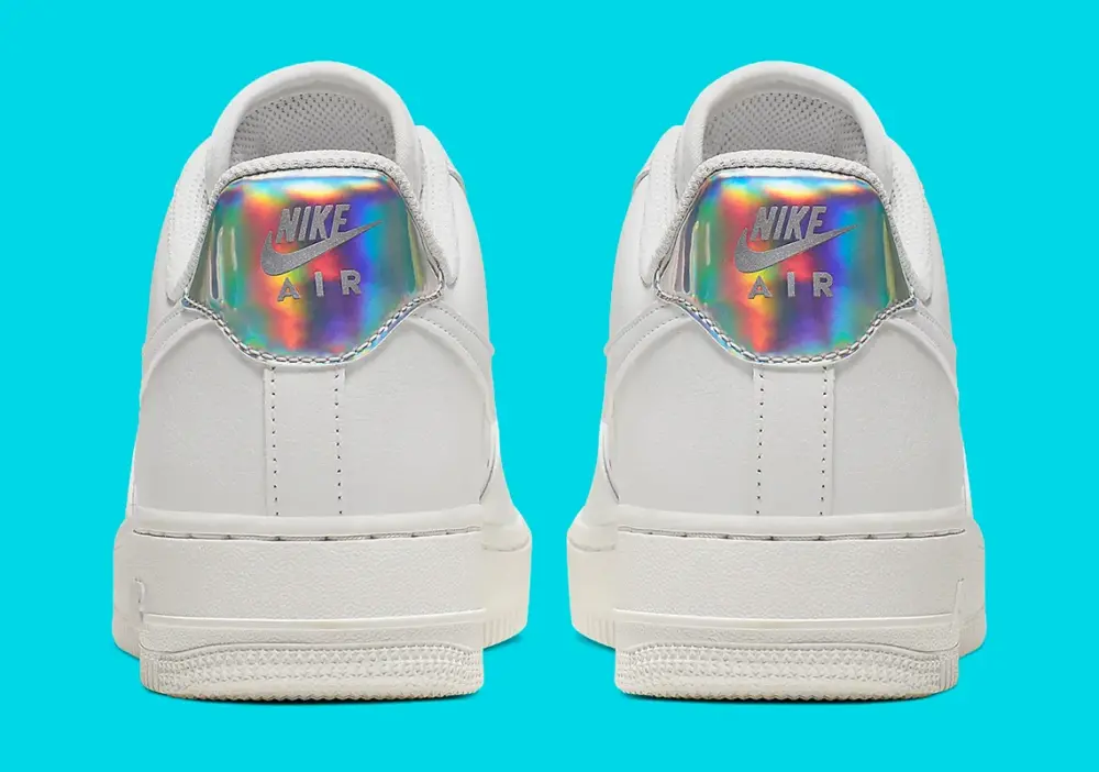 Alternative view of Giày Nike Air Force 1 Low ‘White Iridescent’ CJ9704-100