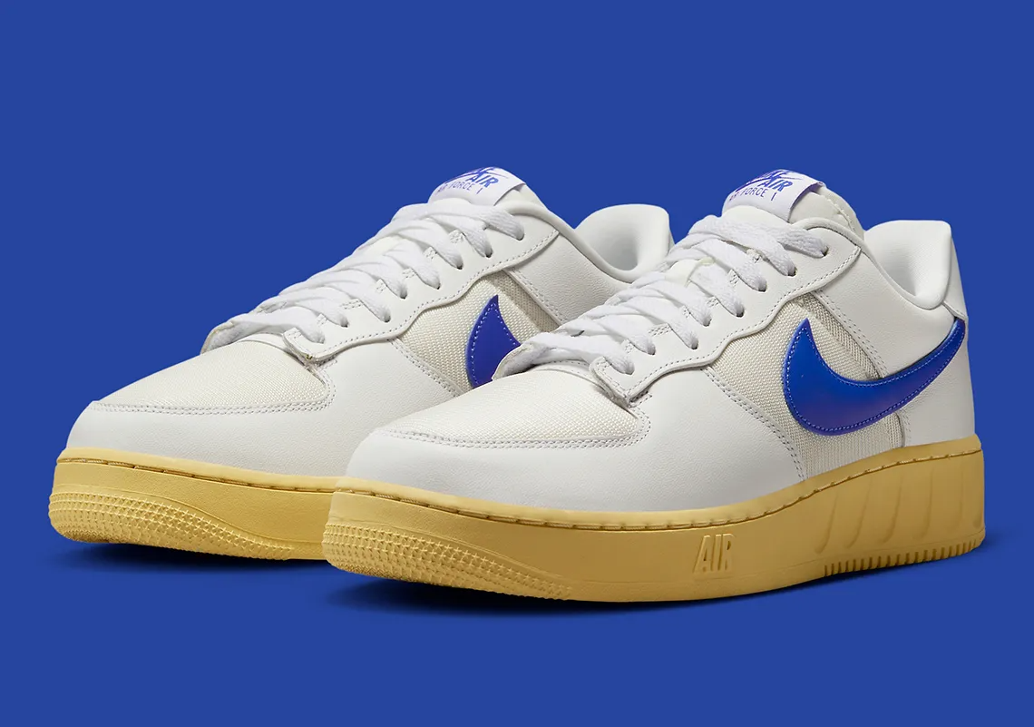 Giày Nike Air Force 1 Unity ‘White Racer Blue’ DM2385-100 - Ảnh 4