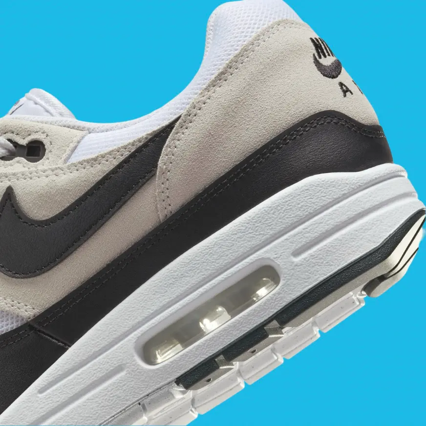 Giày Nike Air Max 1 Essential ‘White Black’ FZ5808-101 - Ảnh 7