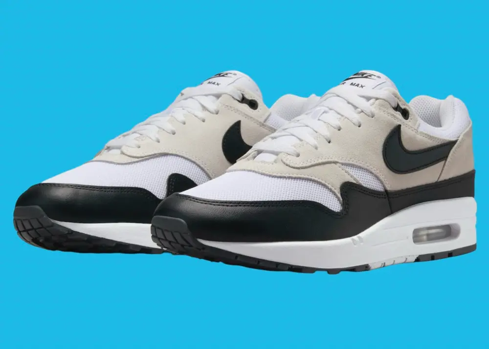 Giày Nike Air Max 1 Essential ‘White Black’ FZ5808-101 - Ảnh 6