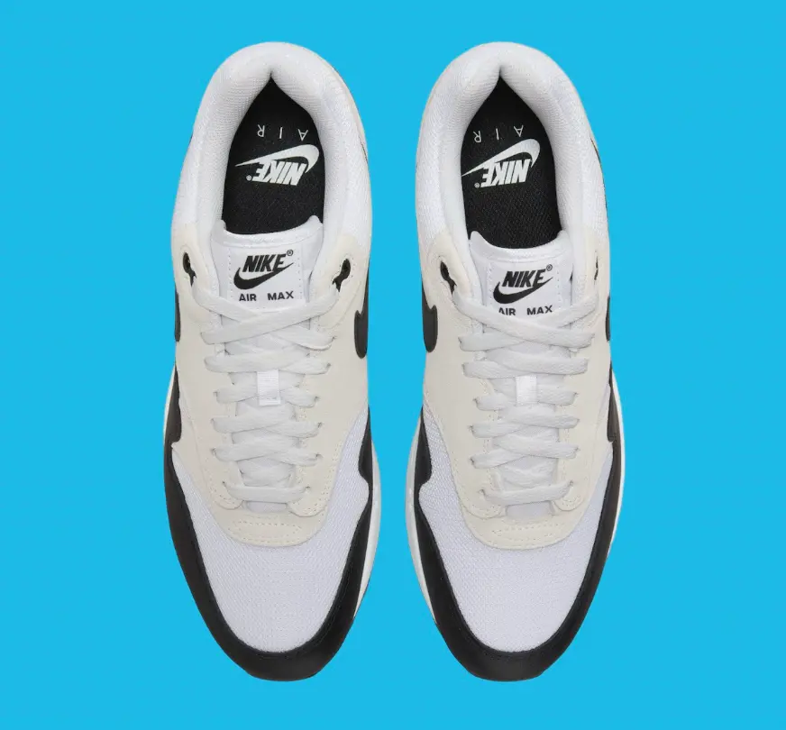 Giày Nike Air Max 1 Essential ‘White Black’ FZ5808-101 - Ảnh 8