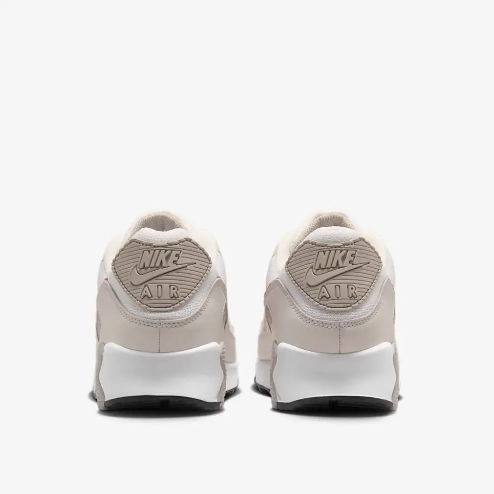 Giày Nike Air Max 90 'White College Grey Vast Grey University Red' DM0029-113 - Ảnh 4