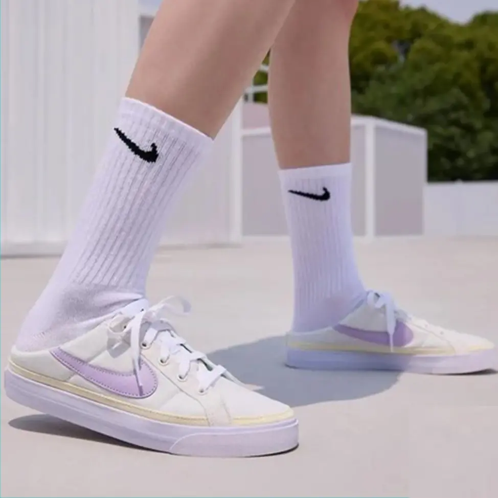 Alternative view of Giày Nike Court Legacy Mule ‘Sail Violet Mist’ HJ3494-151