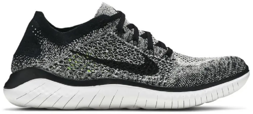 Giày Nike Free RN Flyknit 2018 ‘White Black’ 942838-101
