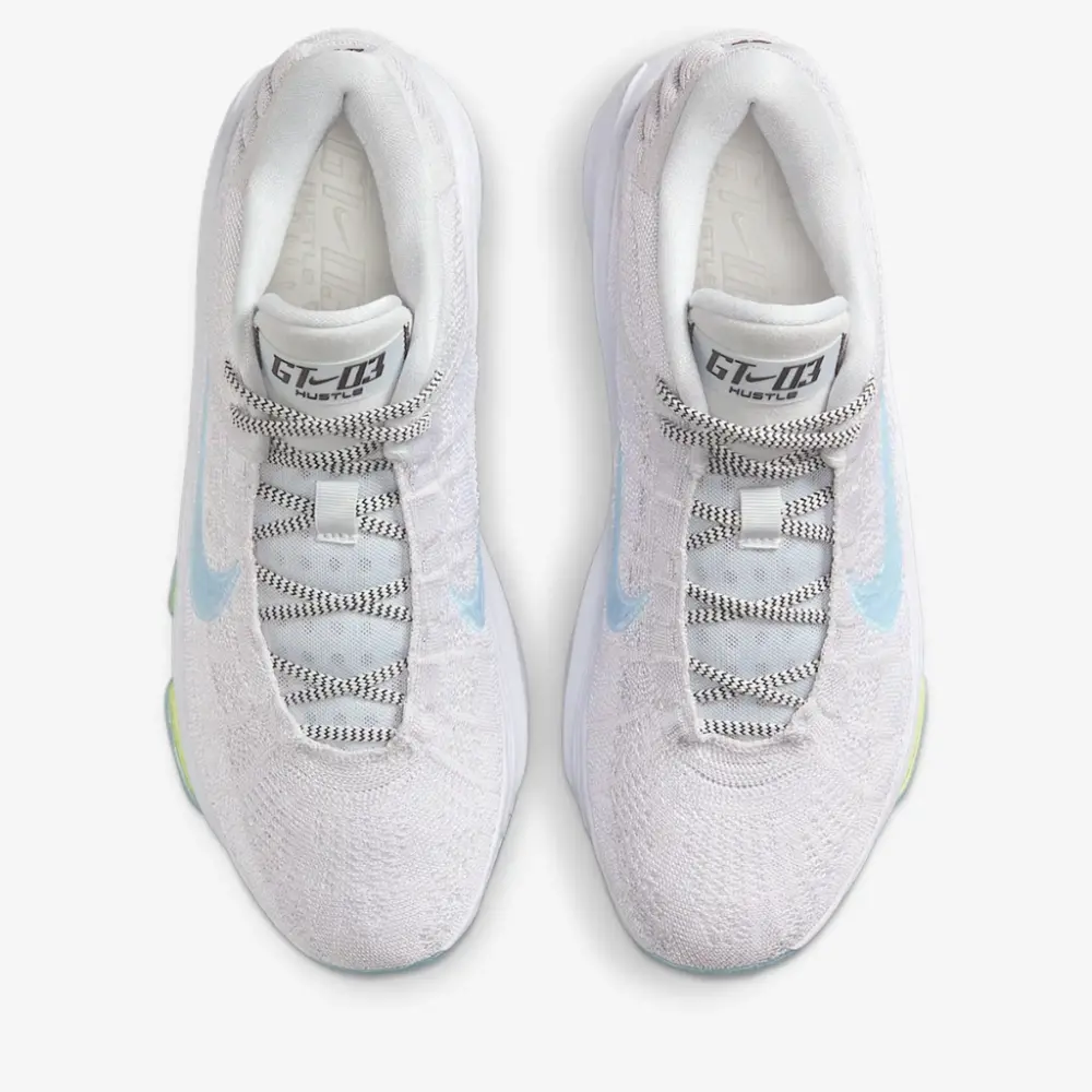 Giày Nike Air Zoom GT Hustle 3 ‘Pure Platinum Glacier Blue’ FV5952-004 - Ảnh 6