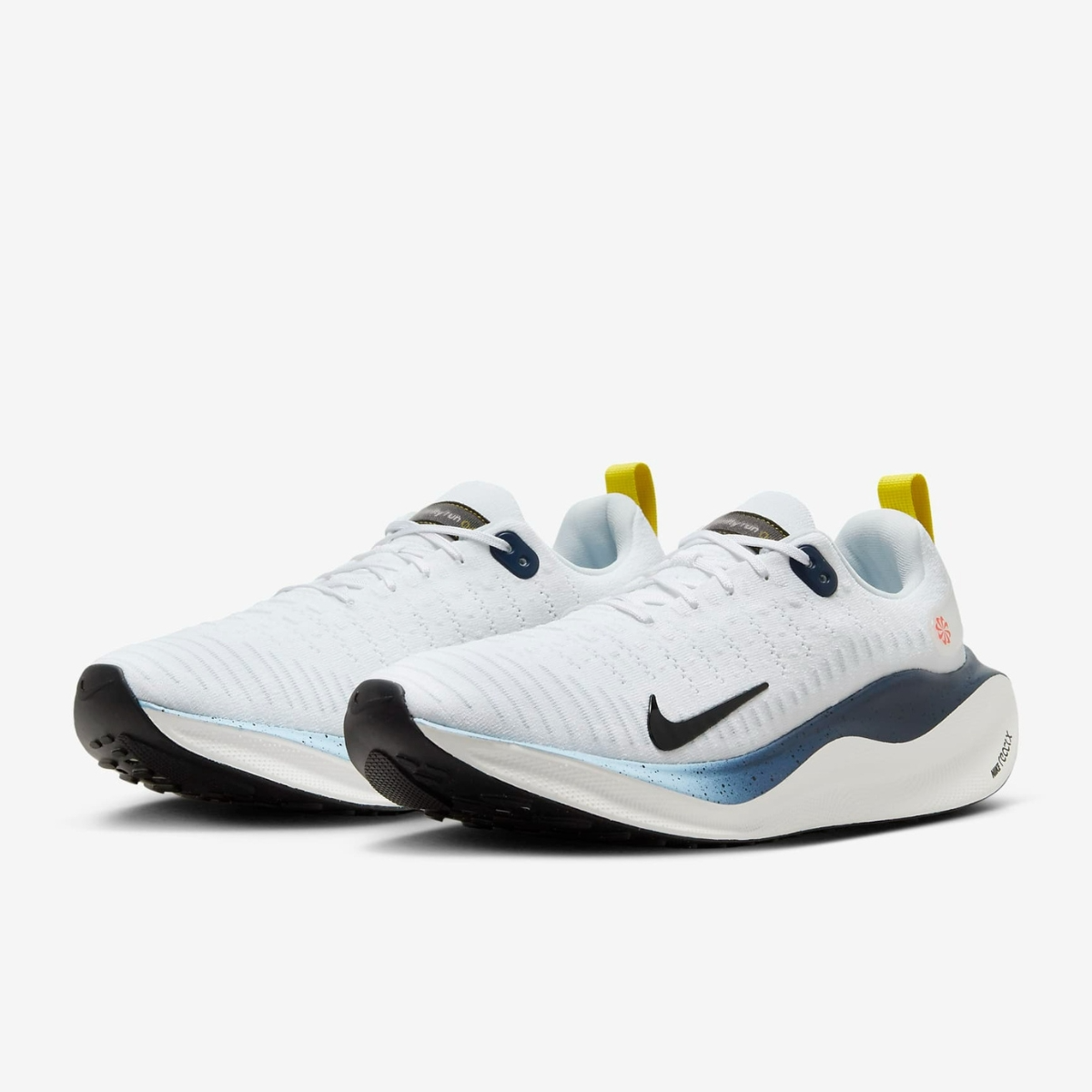 Giày Nike ReactX Infinity Run 4 ‘White Navy Yellow’ HJ9071-100 - Ảnh 3