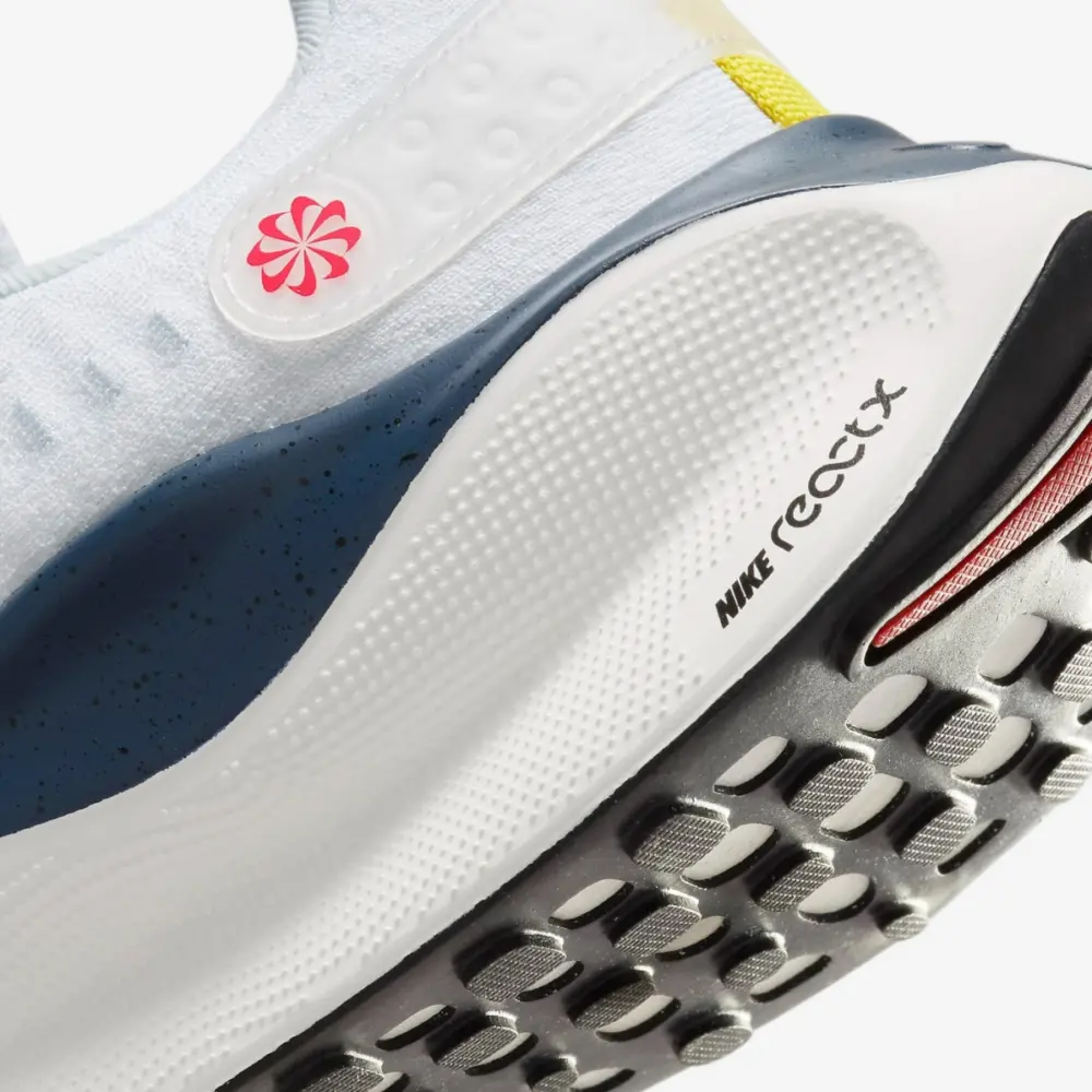 Giày Nike ReactX Infinity Run 4 ‘White Navy Yellow’ HJ9071-100 - Ảnh 5