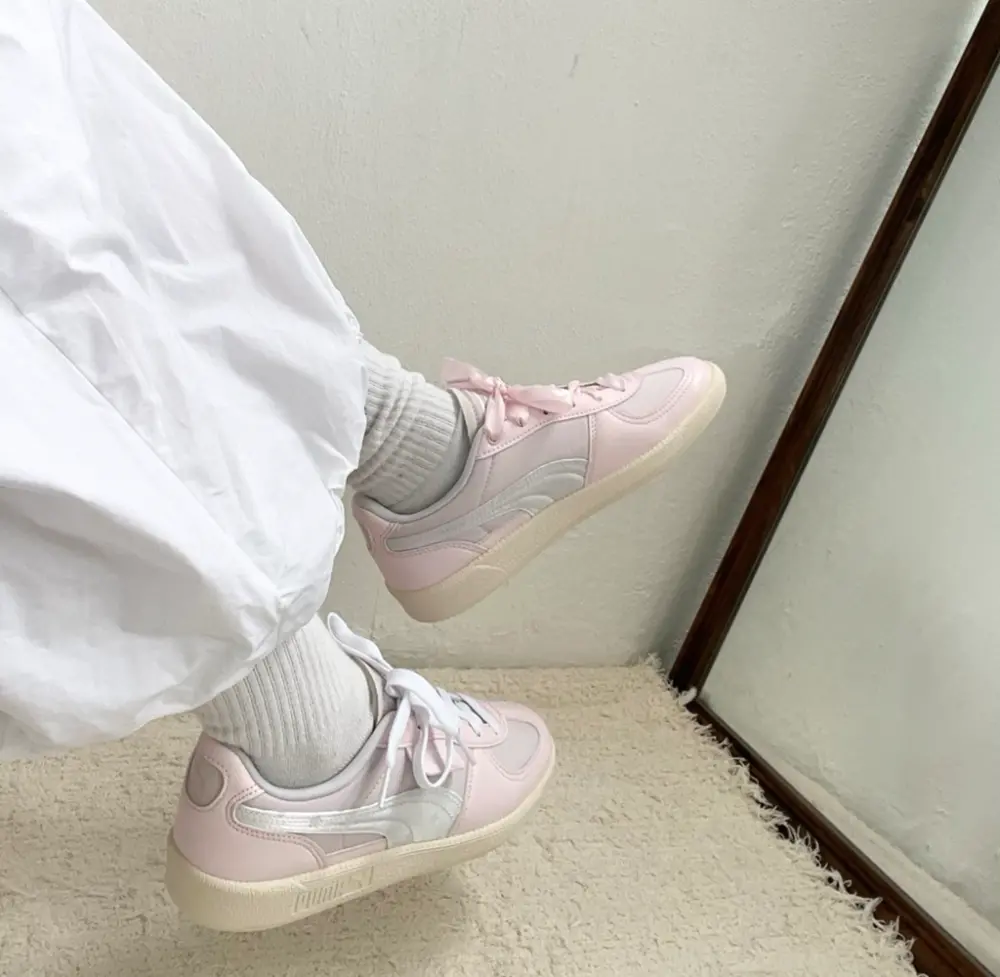 Giày Puma Palermo ‘White Light Pink’ 399342-01 - Ảnh 5