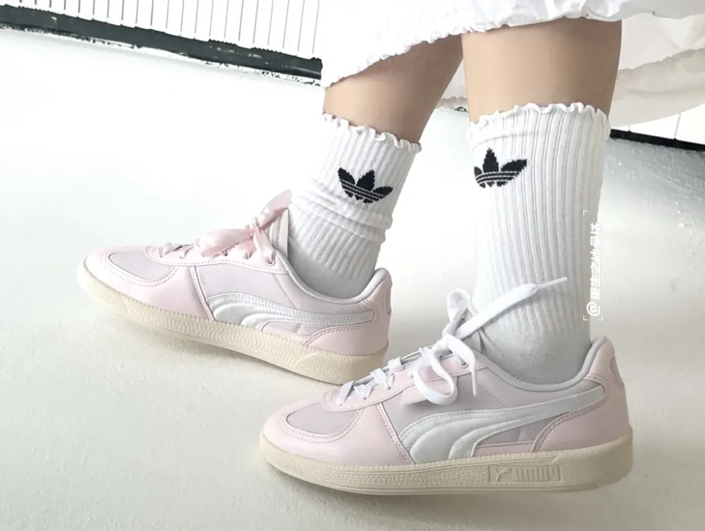 Giày Puma Palermo ‘White Light Pink’ 399342-01 - Ảnh 6