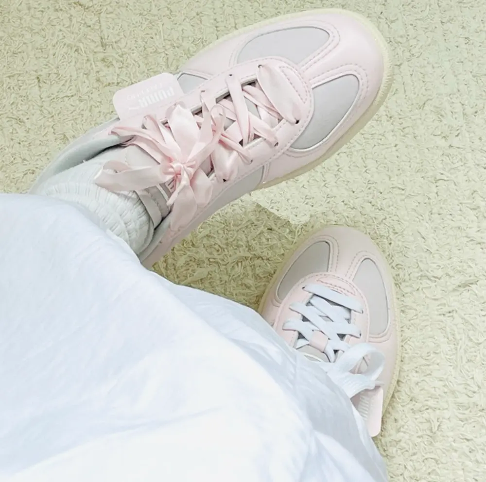 Giày Puma Palermo ‘White Light Pink’ 399342-01 - Ảnh 4