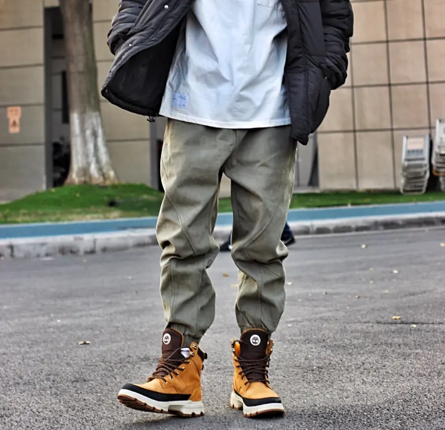 Giày Timberland Spliced Waterproof ‘Wheat’ A44SHW - Ảnh 3