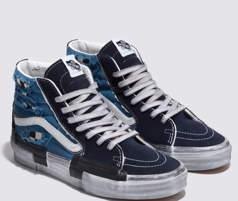 Alternative view of Giày Vans SK8‑HI Reconstruct ‘Blue Black’ VN0005UKNGJ