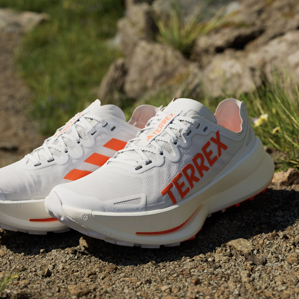 Alternative view of Giày adidas Terrex Agravic Speed Ultra ‘Cloud White Impact Orange’ IH3767