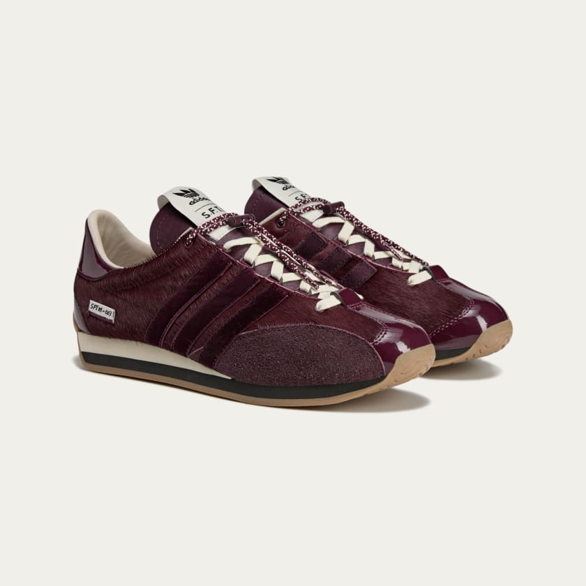 Giày Adidas Country OG ‘Song For The Mute Maroon’ JH9011 - Ảnh 4