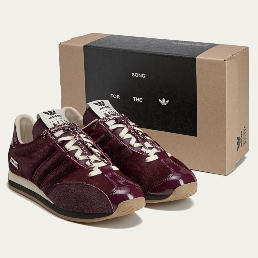 Giày Adidas Country OG ‘Song For The Mute Maroon’ JH9011 - Ảnh 2