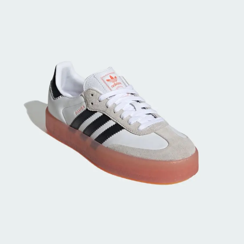 Giày Adidas Sambae ‘White Black Semi Coral’ JI3072 - Ảnh 4