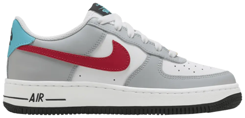 Giày Nike Air Force 1 LE GS 'Grey Red Blue' HF0743-161