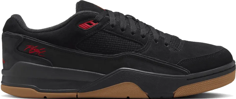 Giày Nike Air Jordan Flight Court 'Black Red Gum' HF3255-001