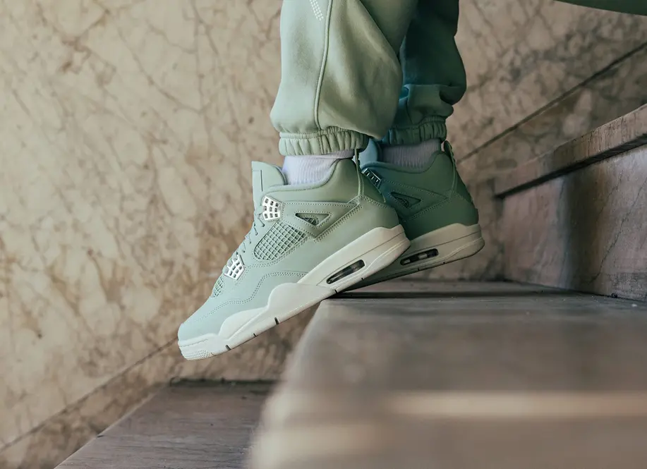 Giày Nike Air Jordan 4 Retro ‘Seafoam Sail’ HV0823-003 - Ảnh 3