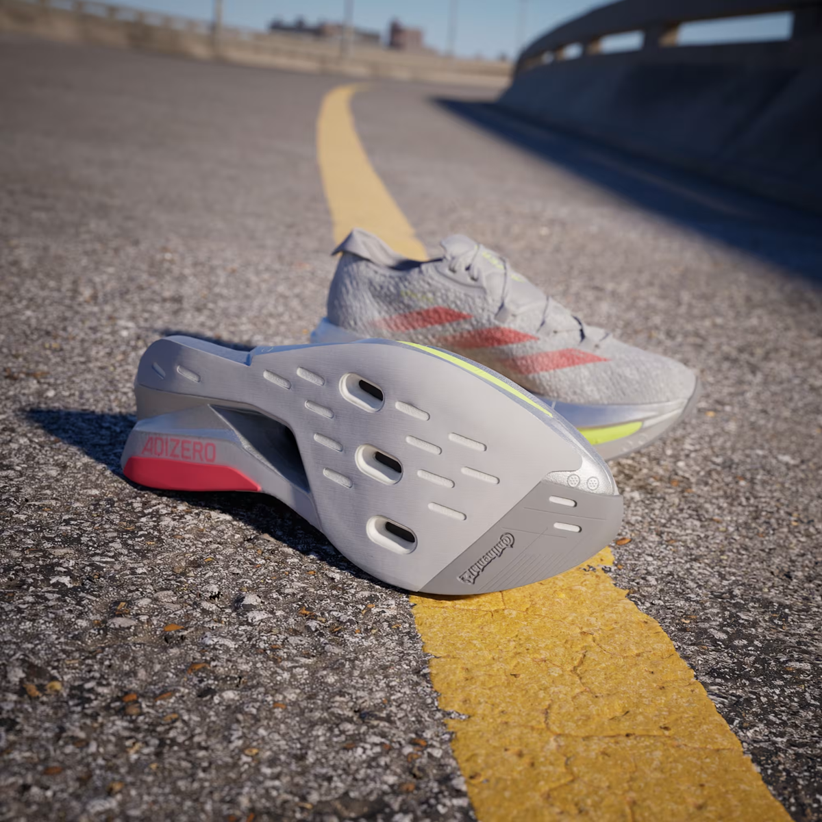 Giày Adidas Adizero Prime X 2.0 Strung ‘Glory Grey’ IF9427 - Ảnh 6