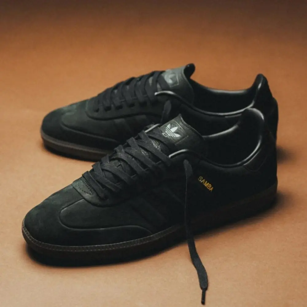 Giày Adidas Samba OG ‘Core Black Gum’ IG1237 - Ảnh 5