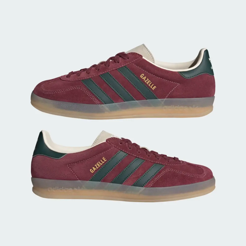 Giày Adidas Gazelle Indoor ‘Shadow Red Green’ JH5403 - Ảnh 4