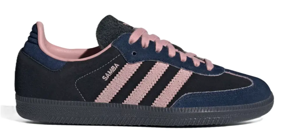 Giày Adidas Samba OG ‘Black Wonder Mauve Indigo’ JI2679