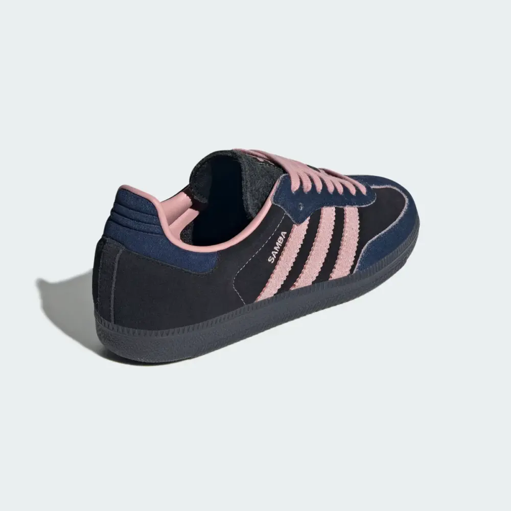 Giày Adidas Samba OG ‘Black Wonder Mauve Indigo’ JI2679 - Ảnh 6