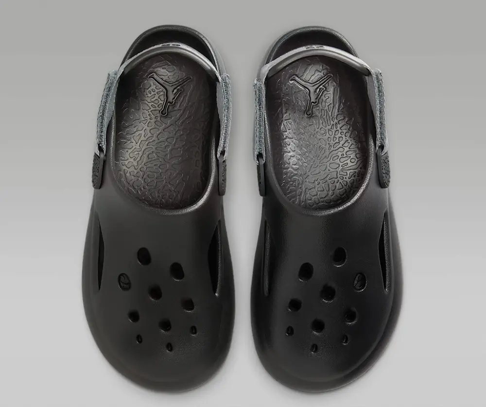 Alternative view of Dép Nike Air Jordan Hydrip GS ‘Black Smoke Grey’ HF5981-001