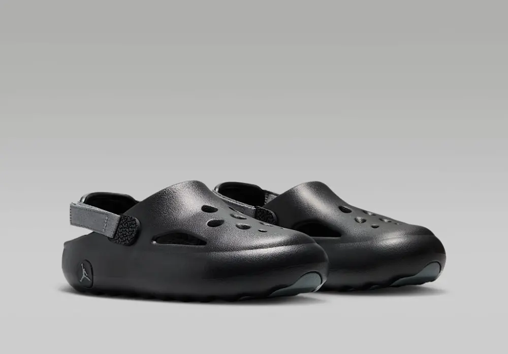 Dép Nike Air Jordan Hydrip GS ‘Black Smoke Grey’ HF5981-001 - Ảnh 3