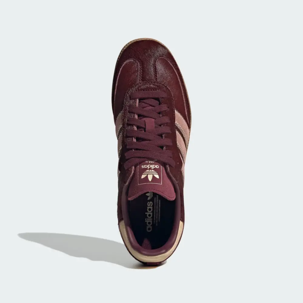 Alternative view of Giày Adidas Samba OG ‘Maroon Sand Strata Pony’ JP5330