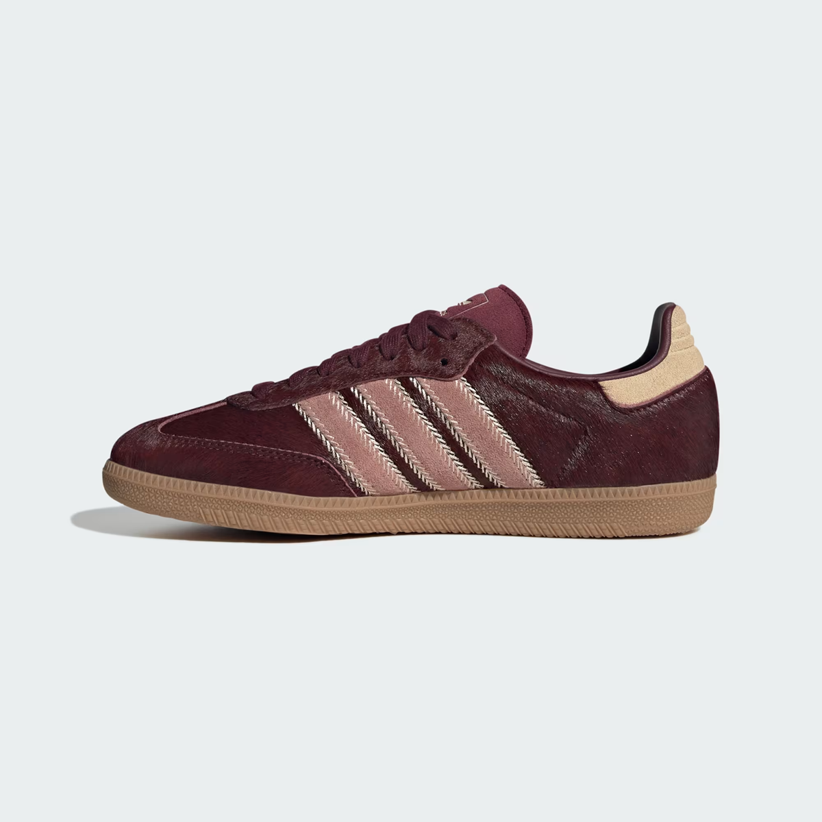 Giày Adidas Samba OG ‘Maroon Sand Strata Pony’ JP5330 - Ảnh 3