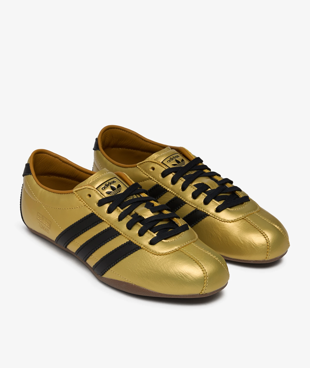 Alternative view of Giày Adidas Tokyo 'Gold Metallic Black' JQ2156