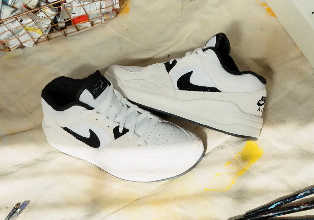 Giày Nike Air Jordan Stadium 90 ‘Sail Black’ FD6424-100 - Ảnh 4