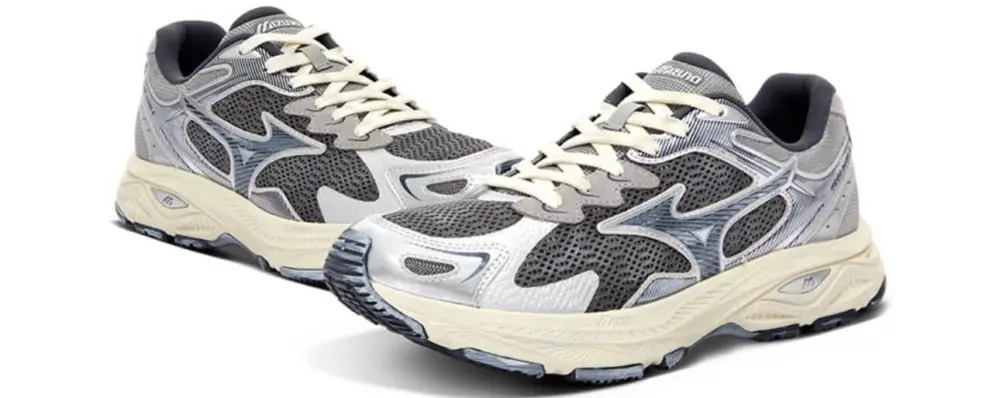 Giày Mizuno Racer S ‘Silver Grey’ D1GH223519 - Ảnh 4