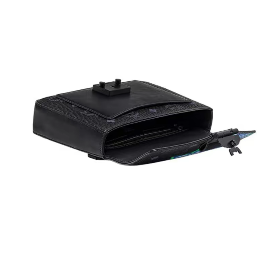 Alternative view of Túi MCM Floral Visetos Milllie Tech ‘Black’ MMRBSME02BK001