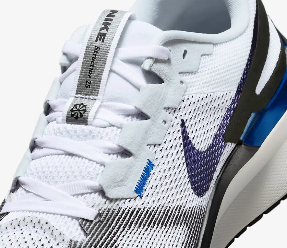 Giày Nike Air Zoom Structure 25 ‘White Black Sail’ HV5222-100 - Ảnh 5