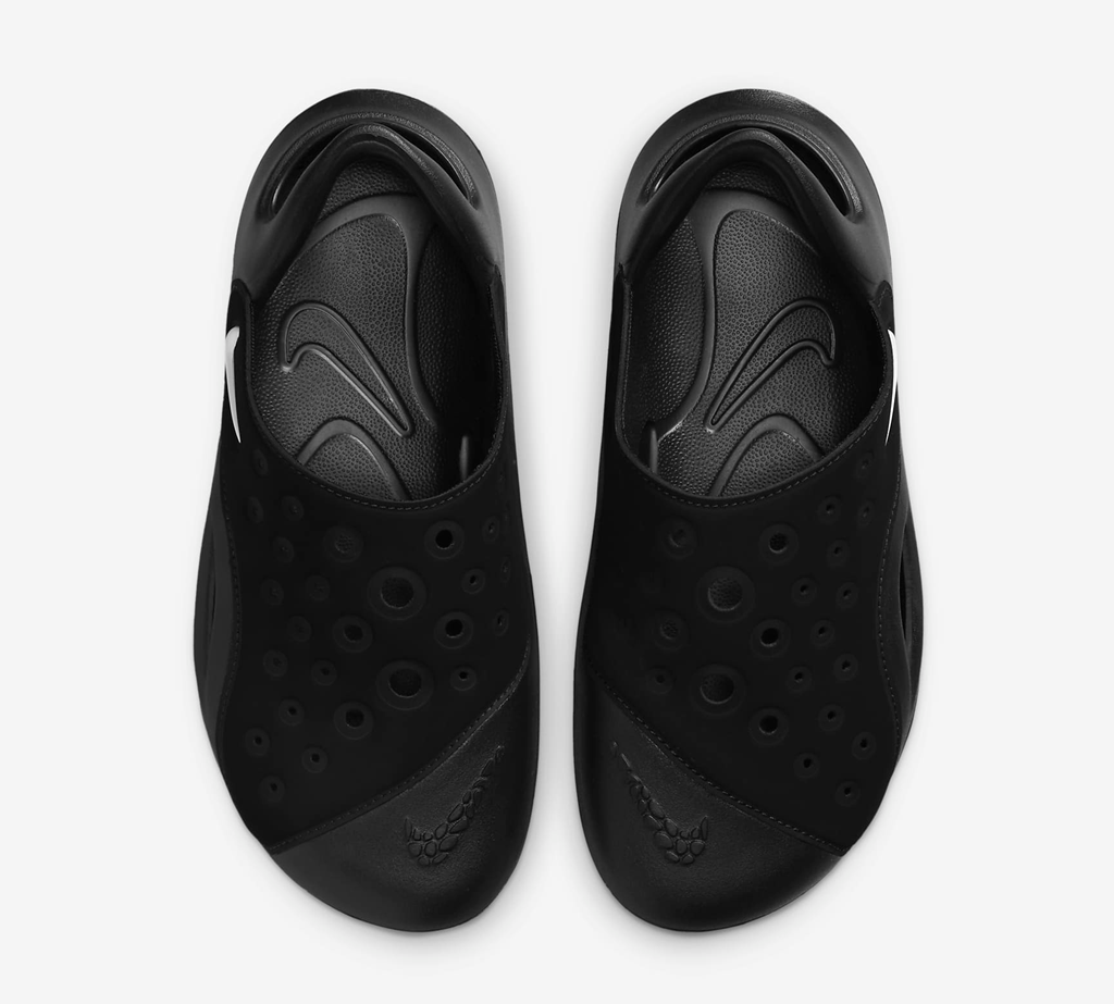 Dép Nike Aqua Swoosh GS ‘Black Anthracite White’ FV6363-002 - Ảnh 3