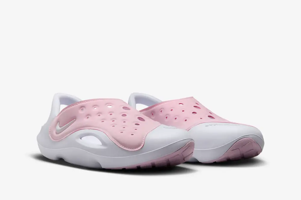 Dép Nike Aqua Swoosh GS ‘Pink Foam White’ FV6363-600 - Ảnh 5