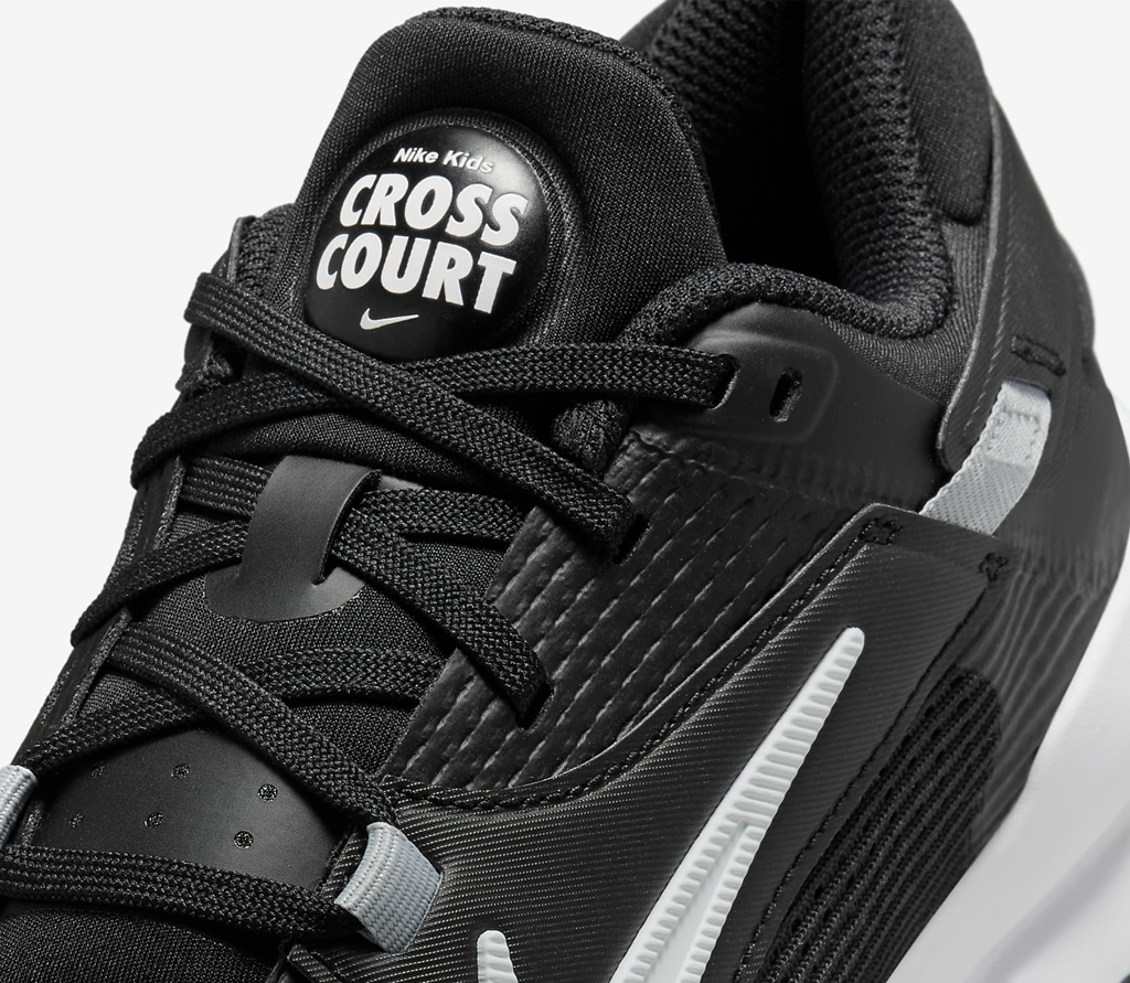 Giày Nike Crosscourt GS ‘Black Wolf Grey’ FN2231-002 - Ảnh 5