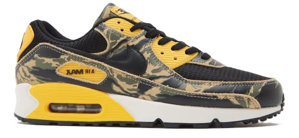 Giày Nike Nike Air Max 90 Premium 'Black Gold Camo' IF1721-001